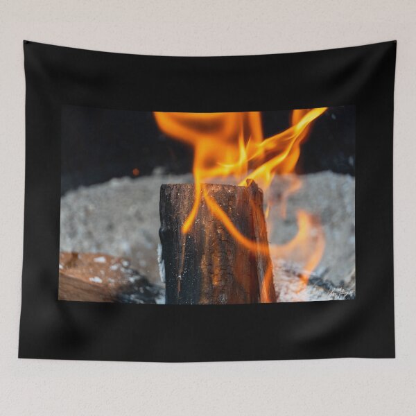 Item preview, Mesquite Wood - Orange Flame and Fire - Photograph designed and sold by artbymisterfatz.