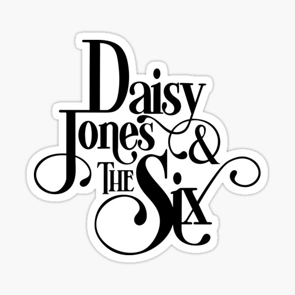 Daisy Jones Band Logo Sticker For Sale By Jennlang Redbubble