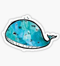 Baleine bleue Sticker