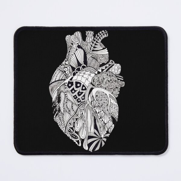 Item preview, heart decorated designed and sold by Madrigalleryp.