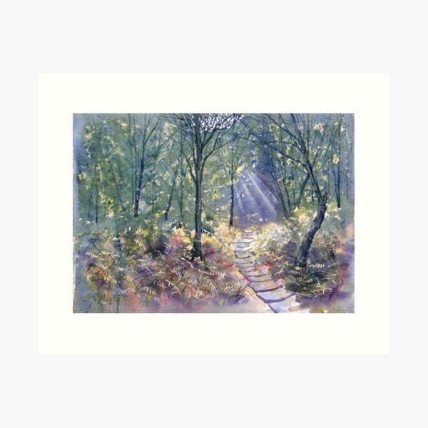 Quaker's Trod Art Print
