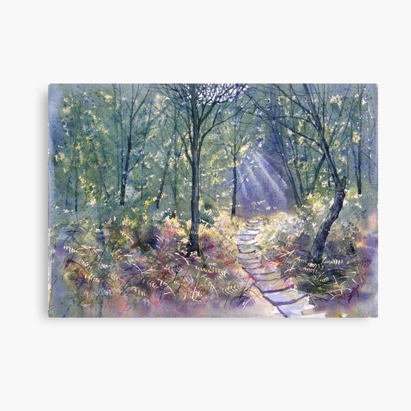 Quaker's Trod Canvas Print