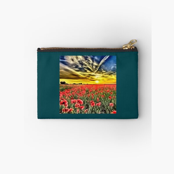 Item preview, Red Flowers and Sunset designed and sold by Madrigalleryp.