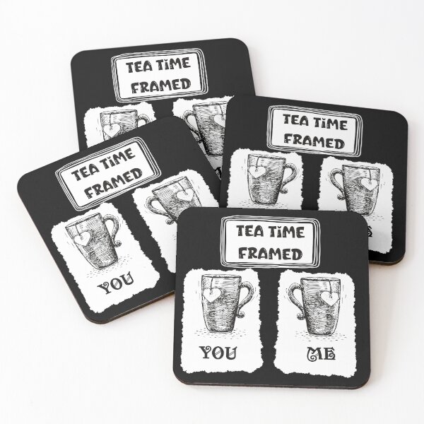Item preview, Tea Time Framed - Time for Tea - You and Me designed and sold by Akimatax ✯✯✯✯✯.