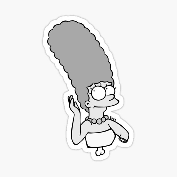 "Margin !!" Sticker for Sale by Natart Redbubble