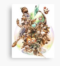 Fantasy Crystal Canvas Print