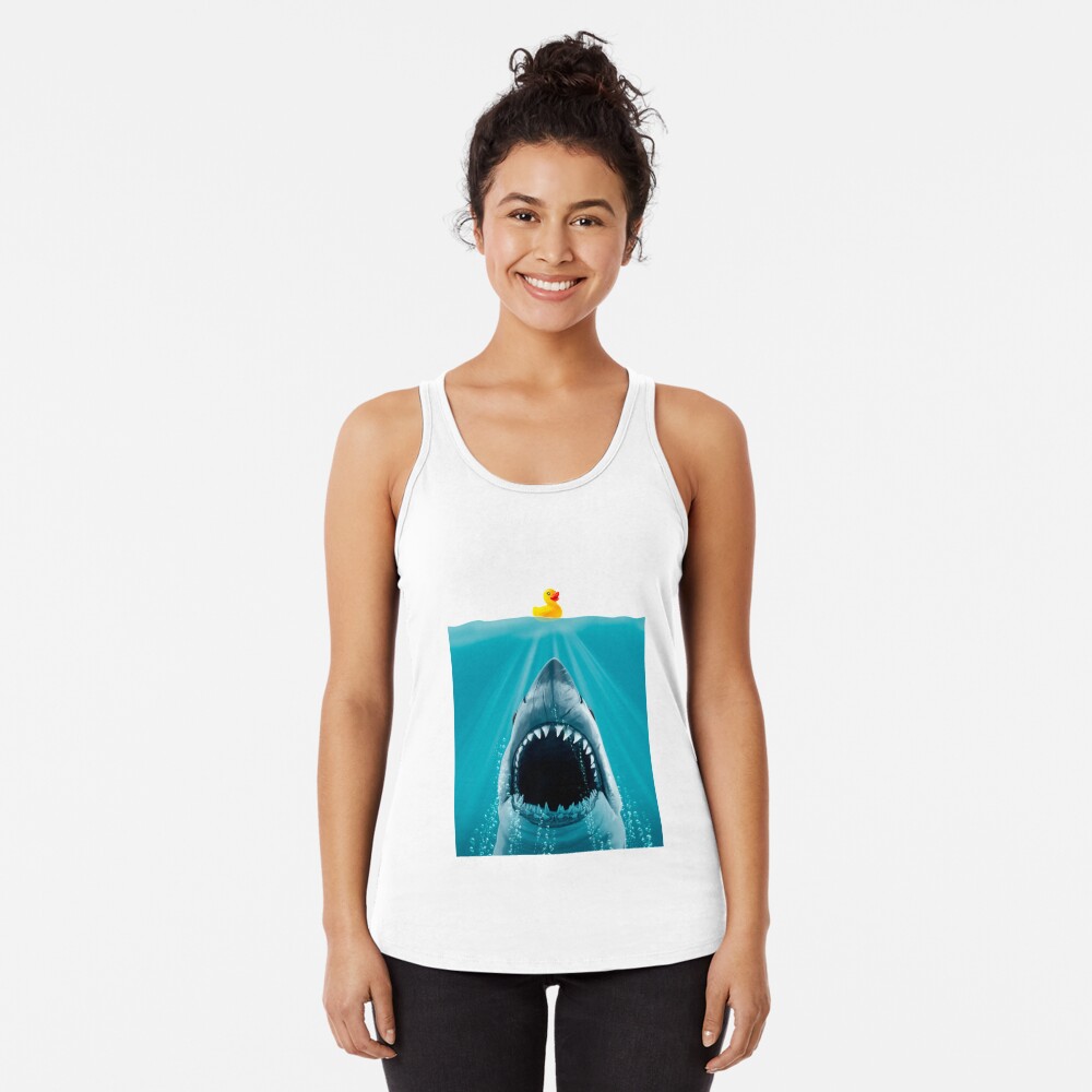 Discover Save Ducky Racerback Tank Top