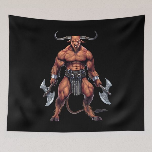 Item preview, Greek Mythology Minotaur designed and sold by underheaven.