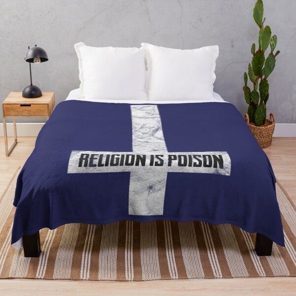 Item preview, Antichrist Grunge Religion Is Poison Atheist Occult Gothic designed and sold by AnJenvan.