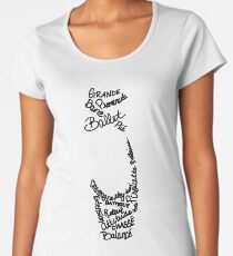 Pointe Shoe Ballet Shirt Women's Premium T-Shirt