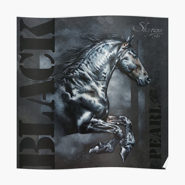 BLACK PEARL by Skyzune ART Poster