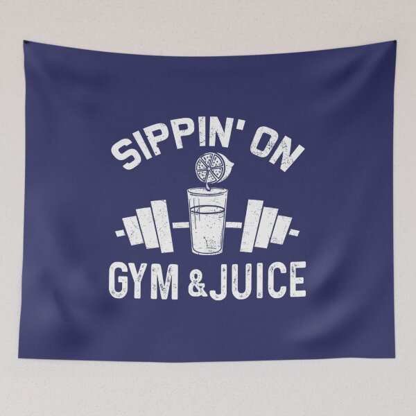Item preview, Sippin On Gym And Juice Vegetarian Vegan designed and sold by AnJenvan.