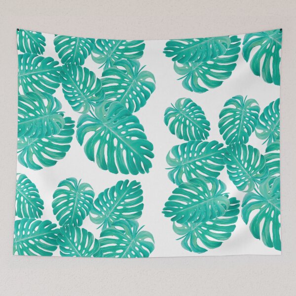 Item preview, Philodendron leaf pattern designed and sold by MatsonArtDesign.