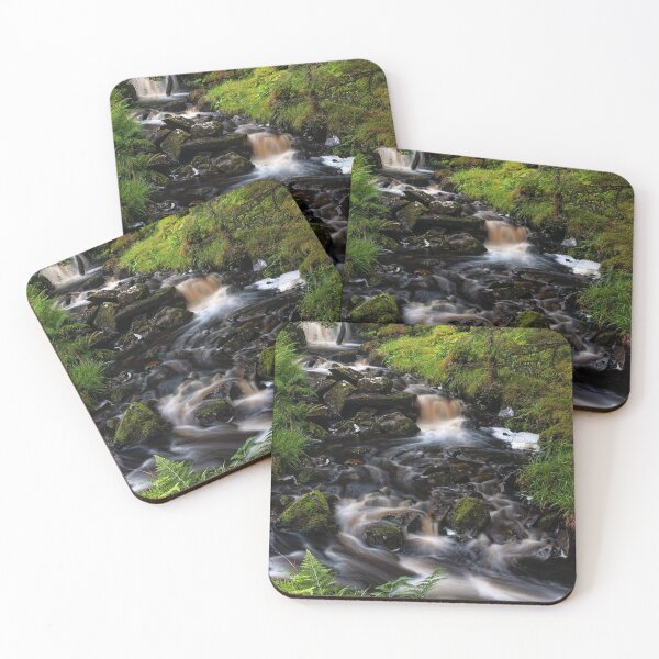 Item preview, Highland Burn Woodland Waterfall Scotland designed and sold by PhotosEcosse.