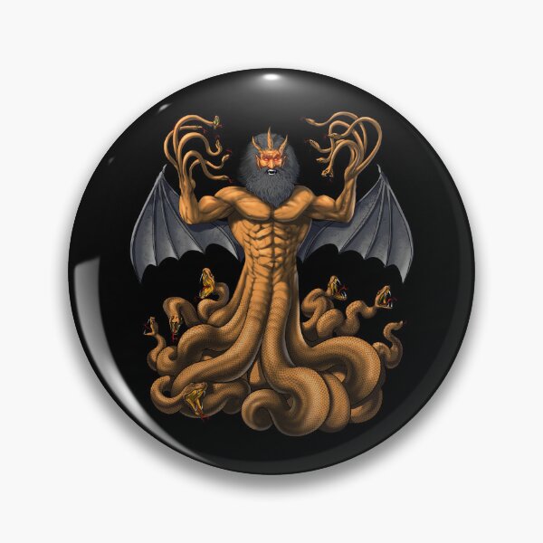 Item preview, Greek Mythology Creature Typhon designed and sold by underheaven.