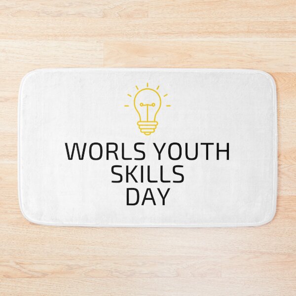 Item preview, World youth skills day design t-shirt designed and sold by valerio07.