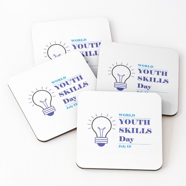 Item preview, World youth skills day design t-shirt designed and sold by valerio07.