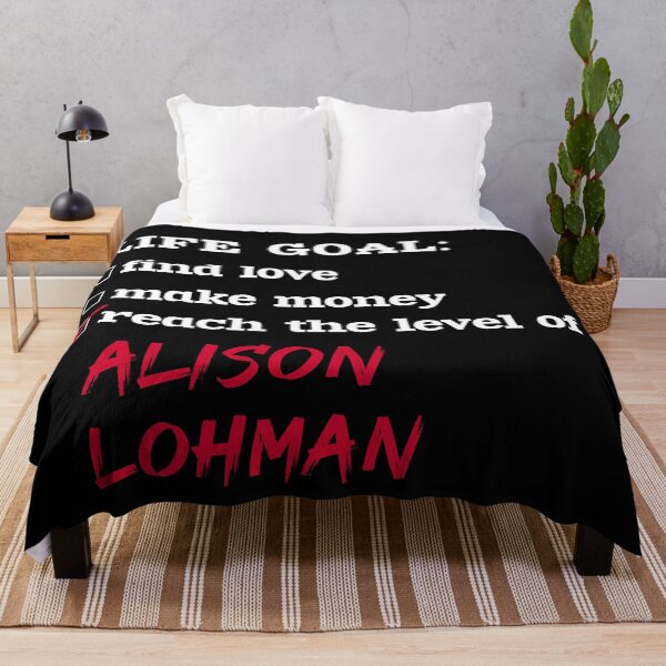 Item preview, Alison Lohman - Life goal designed and sold by 2Girls1Shirt.