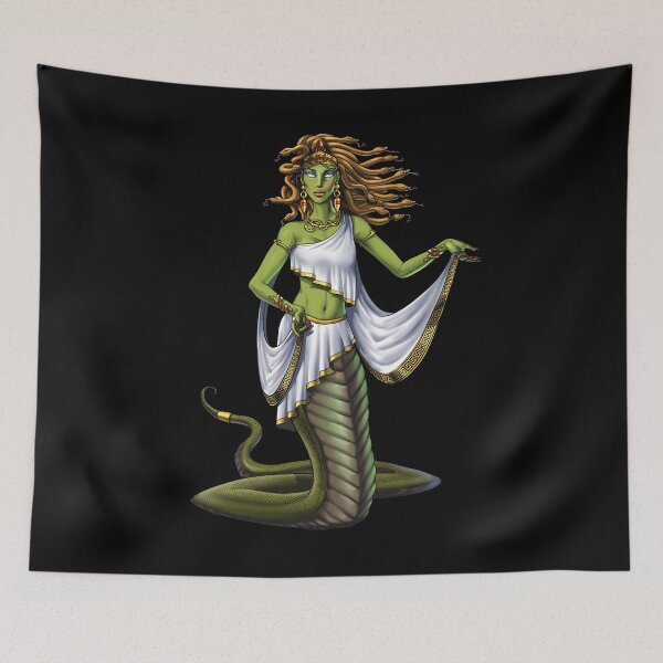 Item preview, Greek Mythology Goddess Medusa designed and sold by underheaven.