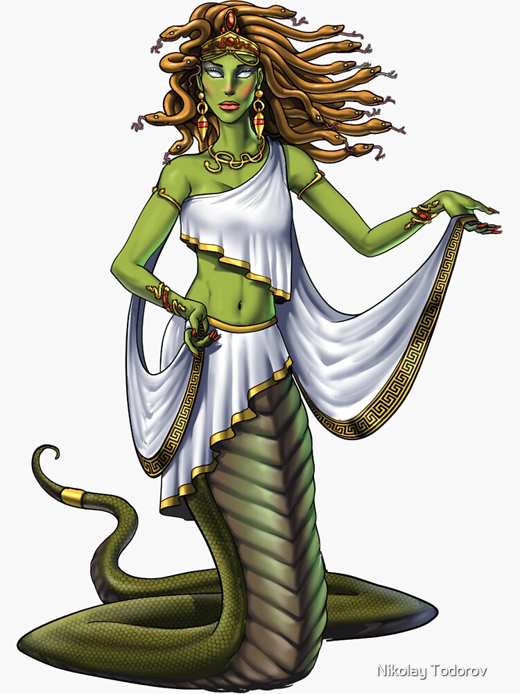 Medusa gorgon mythical creature of greek mythology