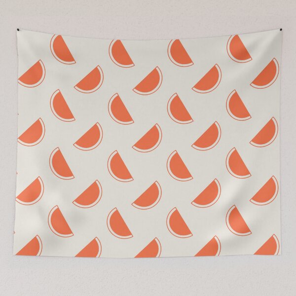 Item preview, Minimalist orange pattern designed and sold by RebeccaCeleste.
