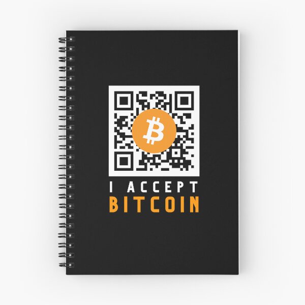 Item preview, I accept Bitcoin designed and sold by CryptoBeings.