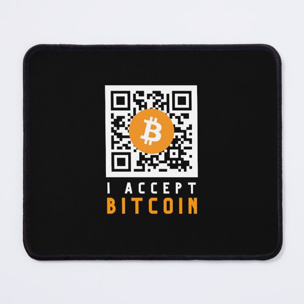 Item preview, I accept Bitcoin designed and sold by CryptoBeings.
