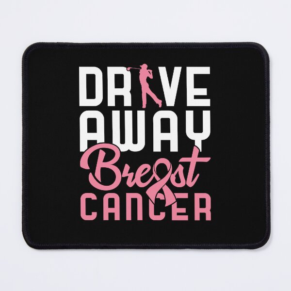 Item preview, Golf Breast Cancer Drive Away Breast Cancer designed and sold by jaygo.