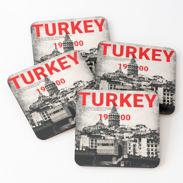 Item preview, Retro Turkey cityscape designed and sold by ZeeshanDesignz.
