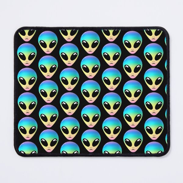 Item preview, Alien head - Rainbow skin designed and sold by AreaStickers.