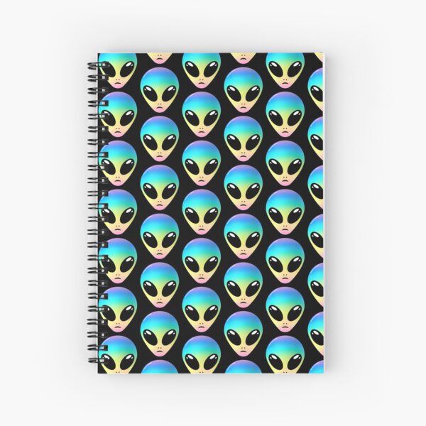 Item preview, Alien head - Rainbow skin designed and sold by AreaStickers.