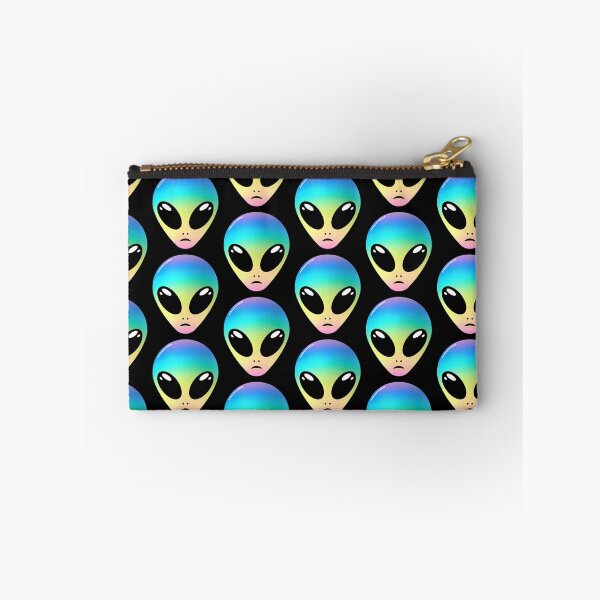Item preview, Alien head - Rainbow skin designed and sold by AreaStickers.