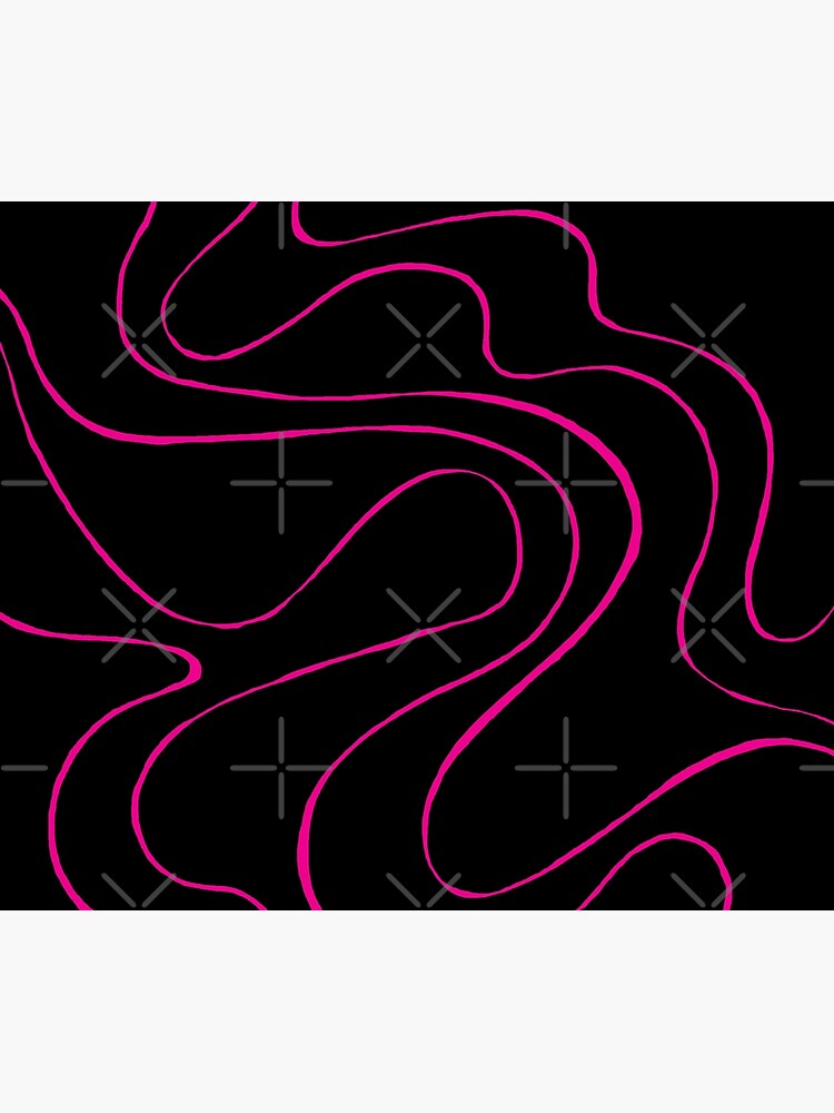 Ebb and Flow 2 - Magenta and Black by LAEC-Shop