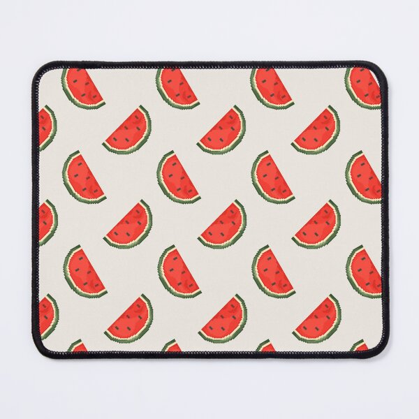 Item preview, Pixel art melon pattern variant 1 designed and sold by RebeccaCeleste.