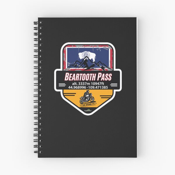 Item preview, Beartooth Pass US 212 Motorcycle Car RV Cycle Sticker & T-Shirt 02 designed and sold by sescoqfwin.