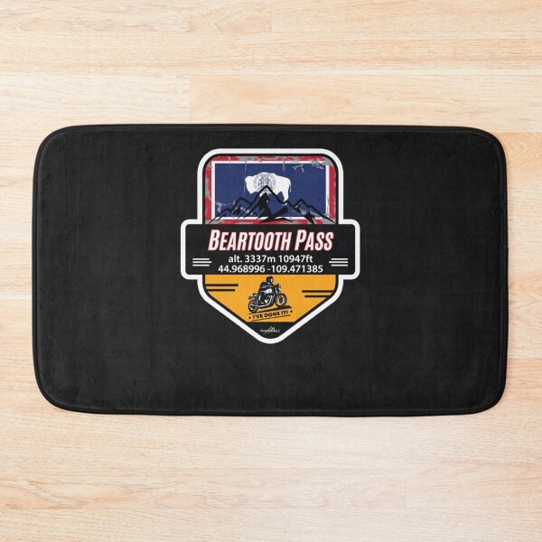 Item preview, Beartooth Pass US 212 Motorcycle Car RV Cycle Sticker & T-Shirt 02 designed and sold by sescoqfwin.