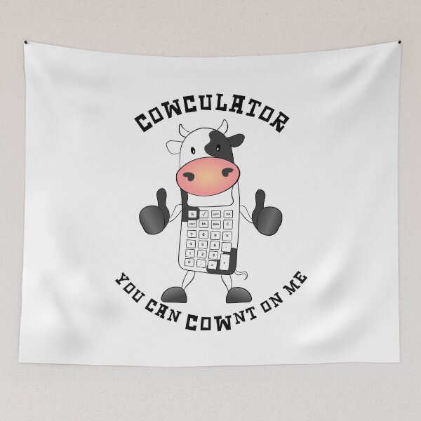 Item preview, Cowculator designed and sold by toolongdidntdraw.