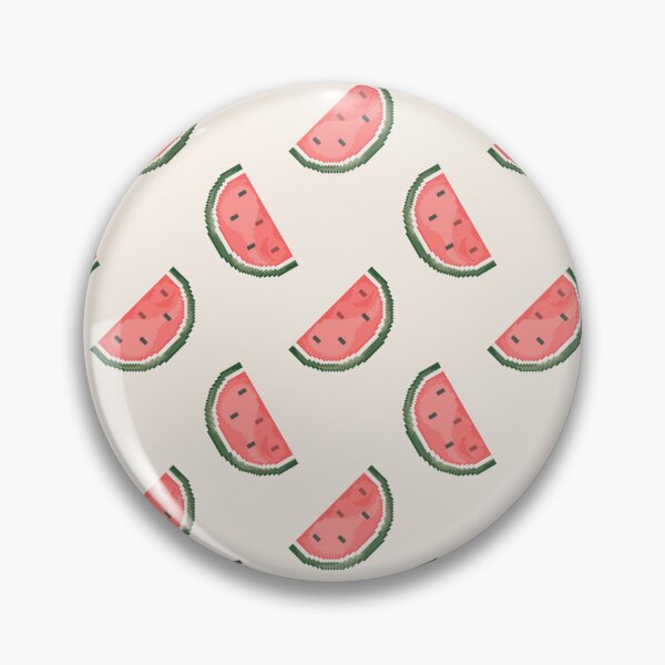 Item preview, Pixel art melons pattern variant 1 pastel designed and sold by RebeccaCeleste.