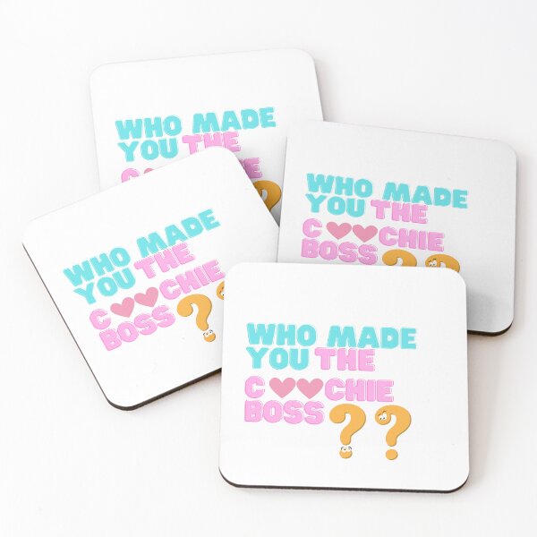 Item preview, Who made you the coochie boss essential designed and sold by ChiraForUs.