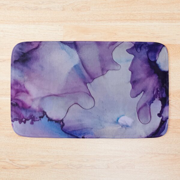 Item preview, Purple Flowing Abstract Alcohol Ink Painting, Modern Purple Flowing Abstract Alcohol Ink Feminine Art, Purple Flowing Alcohol Ink Watercolor, Alcohol Ink Digital Watercolor Purple Flowing Abstract designed and sold by Trendymotion.