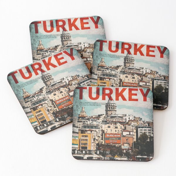 Item preview, Retro Turkey cityscape designed and sold by ZeeshanDesignz.
