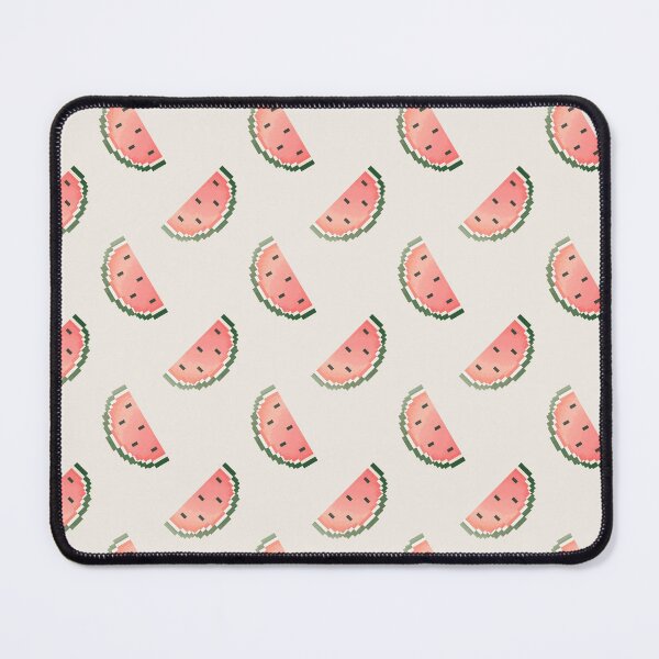 Item preview, Pixel art melon pattern variant 2 designed and sold by RebeccaCeleste.
