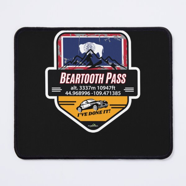 Item preview, Beartooth Pass US 212 Motorcycle Car RV Cycle Sticker & T-Shirt 03 designed and sold by jachypsweat.