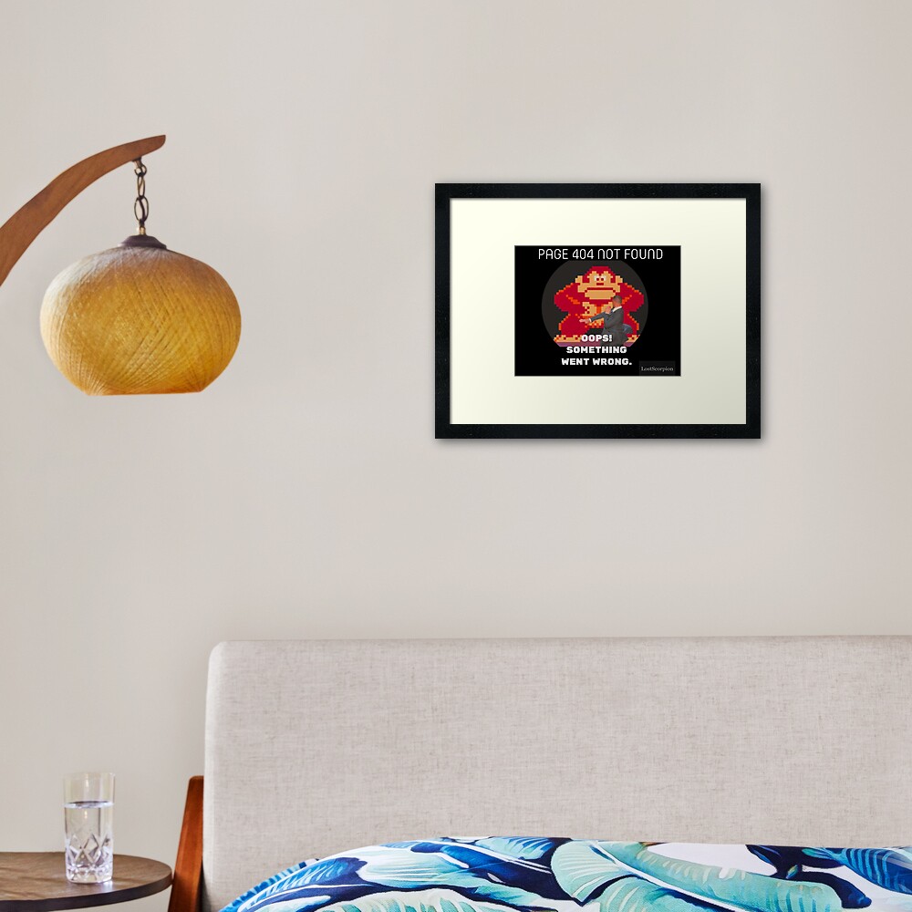 Item preview, Framed Art Print designed and sold by LostScorpion.