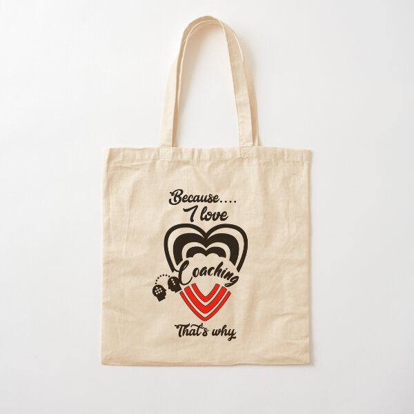 Item preview, Because I love coaching, that's why...  designed and sold by Chakilogy.