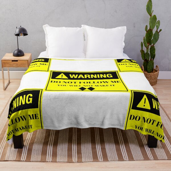 Item preview, Don't Follow Me Double Black Diamond Warning designed and sold by T-Hand141Homestead.