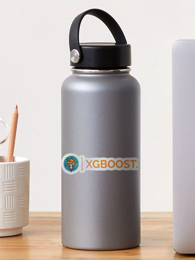 Thumbnail 1 of 4, Sticker, XGBOOST Machine Learning Data Science Algorithm designed and sold by deffro.
