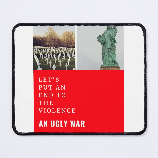 Item preview, AN UGLY WAR designed and sold by VividThreadsDesignStudio.