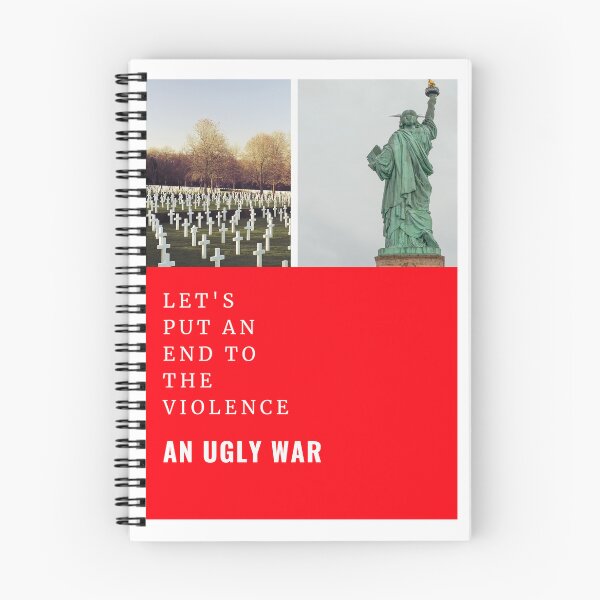 Item preview, AN UGLY WAR designed and sold by VividThreadsDesignStudio.