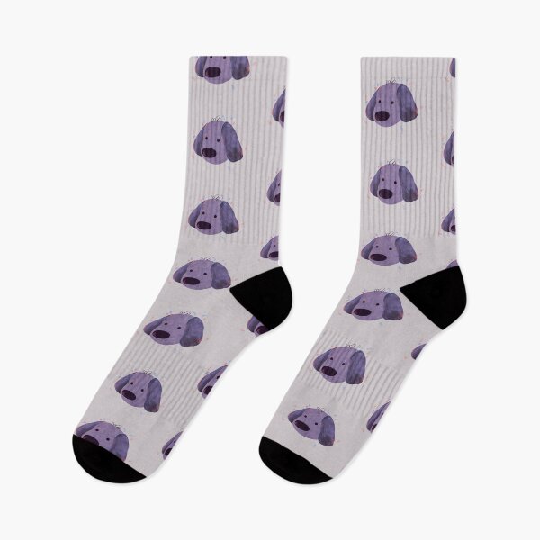 Item preview, Doggo head purple designed and sold by RebeccaCeleste.